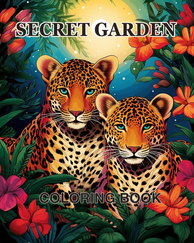 Front cover_Secret Garden Coloring Book