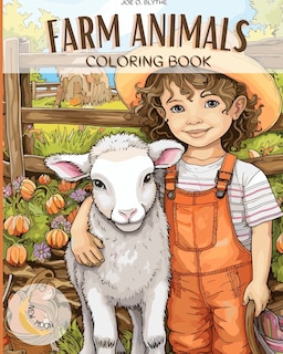 Front cover_Farm Animals coloring book
