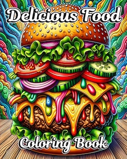 Couverture_Delicious Food Coloring Book