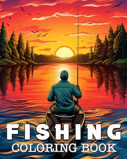 Front cover_Fishing Coloring Book