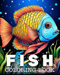 Front cover_Fish Coloring Book