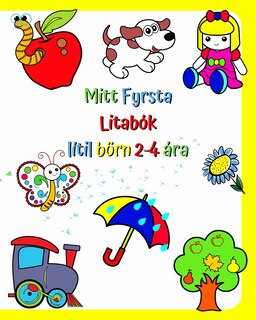 Couverture_Mitt Fyrsta Litabók lítil börn 2-4 ára