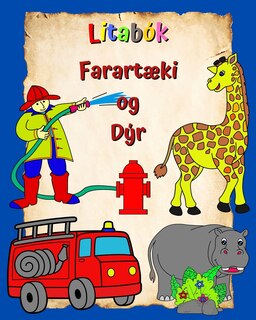 Front cover_Litabók Farartæki og Dýr