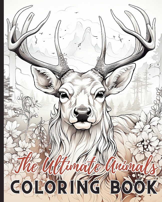 Couverture_The Ultimate Animals Coloring Book