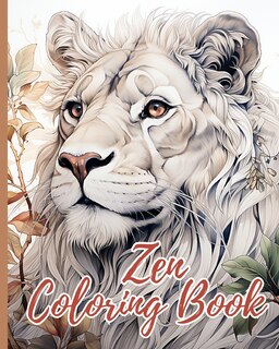 Front cover_Zen Coloring Book For Mindful People