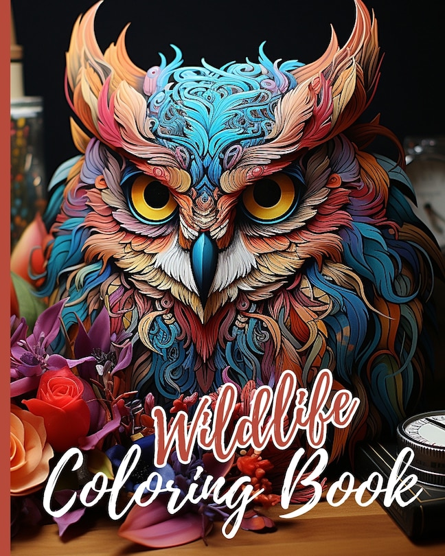 Couverture_Wildlife Coloring Book