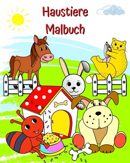 Couverture_Haustiere Malbuch