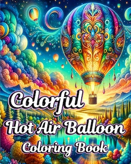 Couverture_Colorful Hot Air Balloon Coloring Book