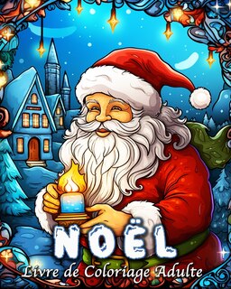 Front cover_Livre de Coloriage Adulte Noël