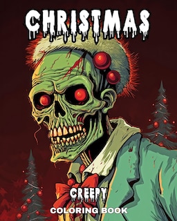 Front cover_Creepy Christmas Coloring Book