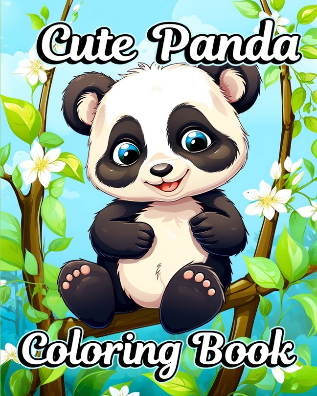 Couverture_Cute Panda Coloring Book