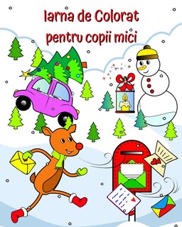 Couverture_Iarna de Colorat pentru copii mici