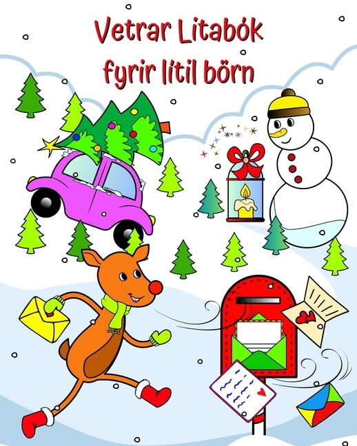 Couverture_Vetrar Litabók fyrir lítil börn