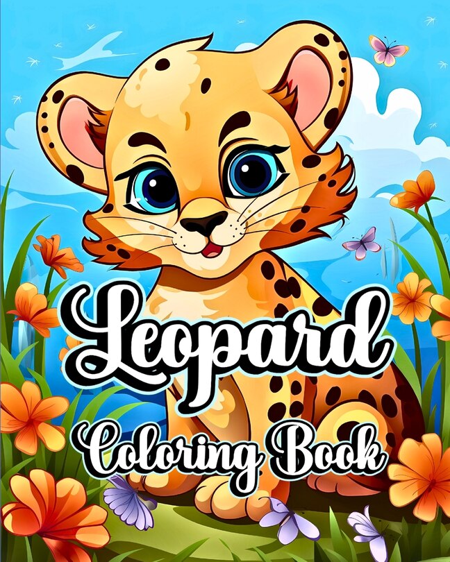 Couverture_Leopard Coloring Book