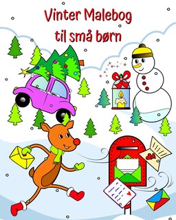 Front cover_Vinter Malebog til små børn