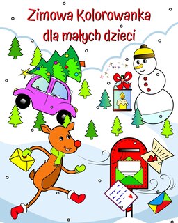Couverture_Zimowa Kolorowanka dla malych dzieci