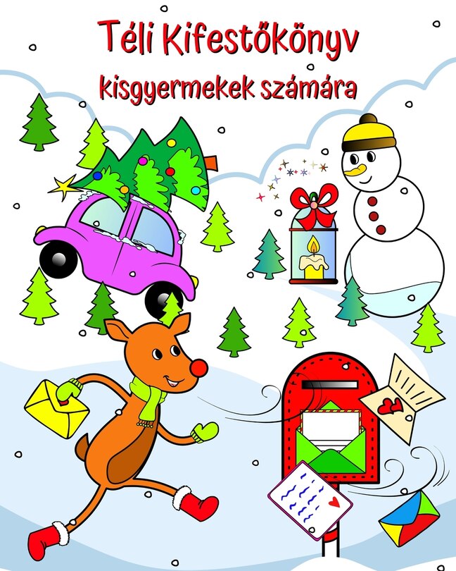 Couverture_Téli Kifestőkönyv kisgyermekek számára