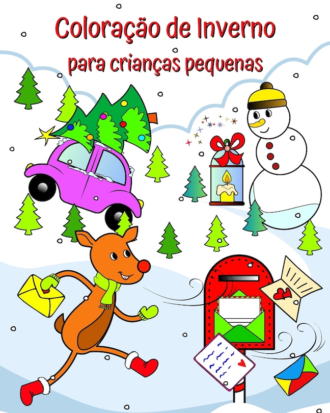 Couverture_Coloração de Inverno para crianças pequenas