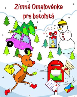 Front cover_Zimná Omaľovánka pre batoľatá