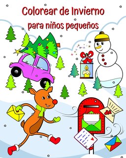 Couverture_Colorear de Invierno para niños pequeños