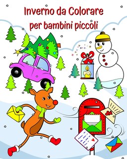 Front cover_Inverno da Colorare per bambini piccoli
