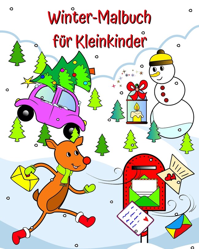 Front cover_Winter-Malbuch für Kleinkinder