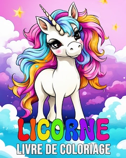 Front cover_Livre Coloriage Licorne