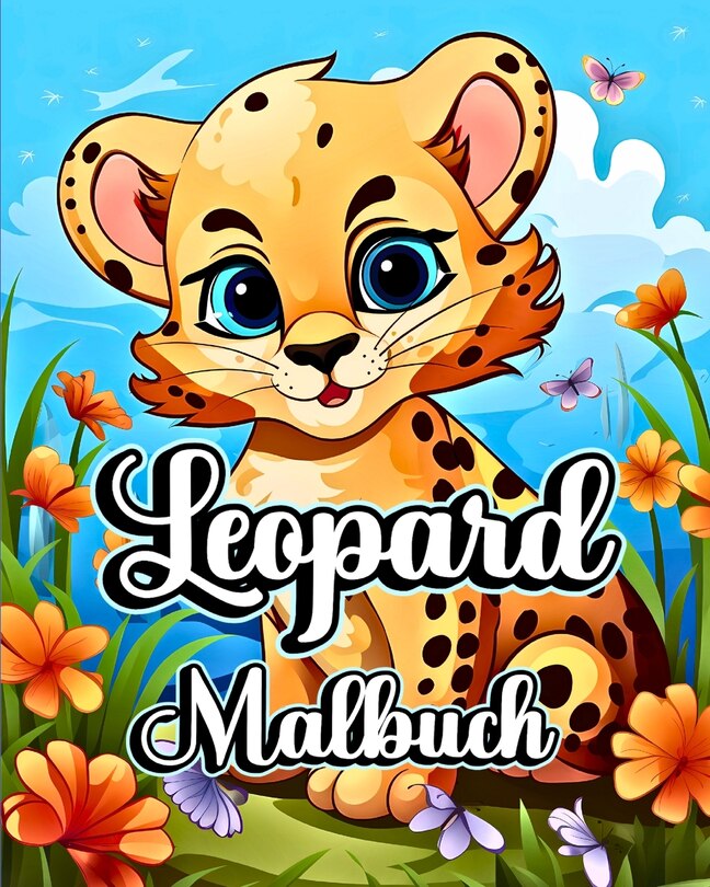 Front cover_Leopard Malbuch