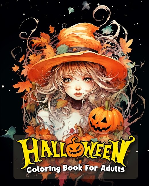 Couverture_Halloween Coloring Book for Adults