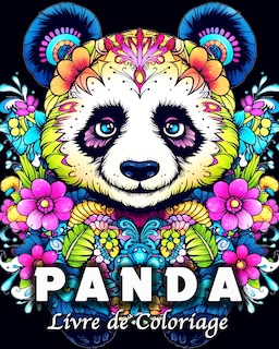 Front cover_Panda Livre de Coloriage