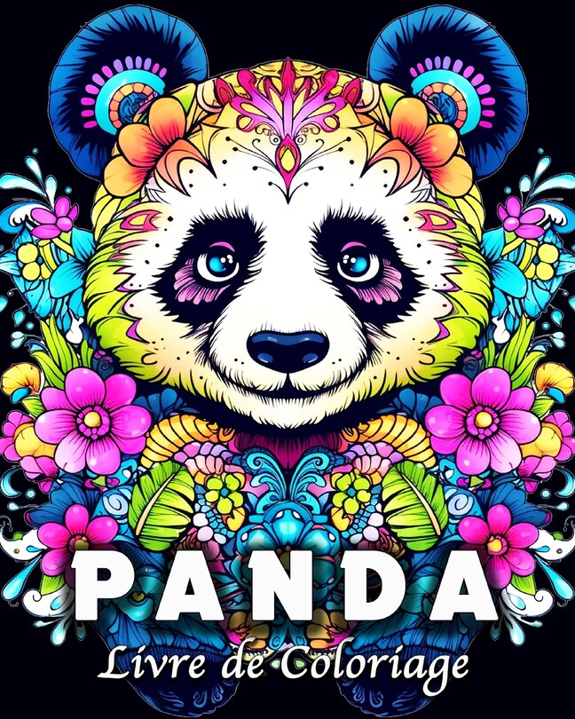 Front cover_Panda Livre de Coloriage