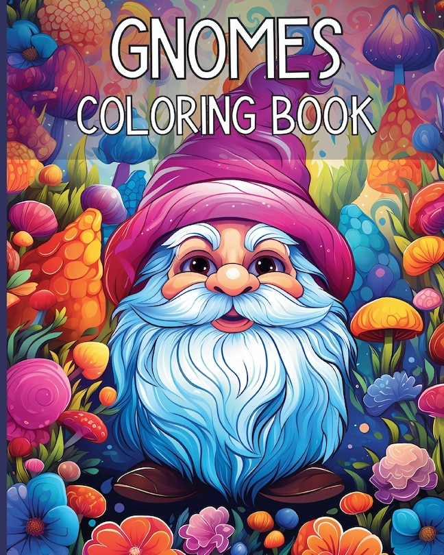 Front cover_Gnomes Coloring Book