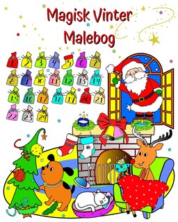 Front cover_Magisk Vinter Malebog