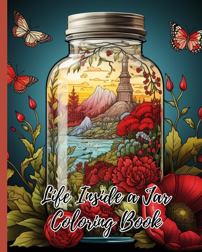 Couverture_Life Inside a Jar Coloring Book