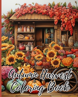 Couverture_Autumn Harvest Coloring Book