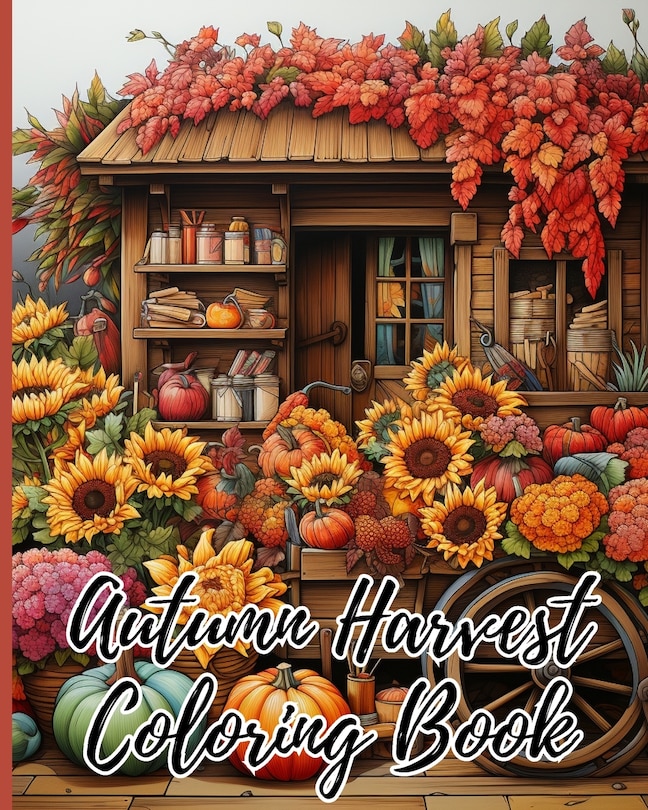 Couverture_Autumn Harvest Coloring Book
