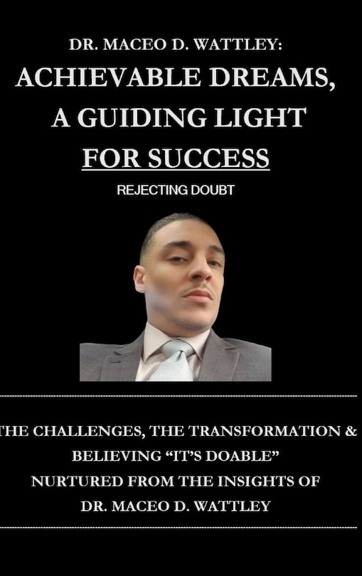 Couverture_Achievable Dreams, A Guiding Light For Success