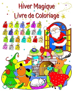 Couverture_Hiver Magique Livre de Coloriage