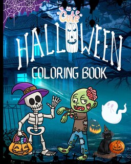 Front cover_Cute Halloween Coloring Book