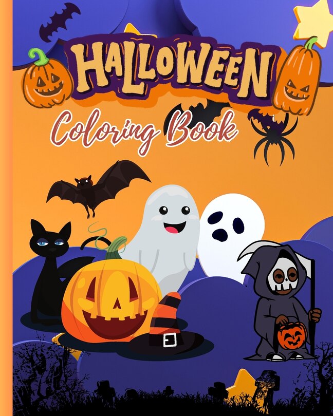 Front cover_Halloween Coloring Book