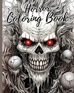 Front cover_Horror Coloring Book