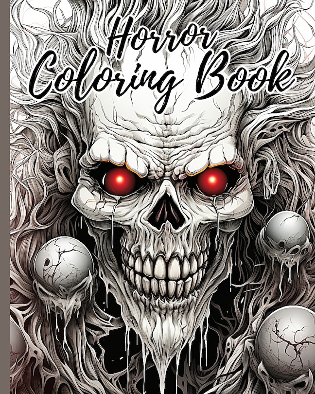 Front cover_Horror Coloring Book
