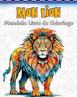 Front cover_Lion Livre de Coloriage