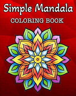 Front cover_Simple Mandala Coloring Book
