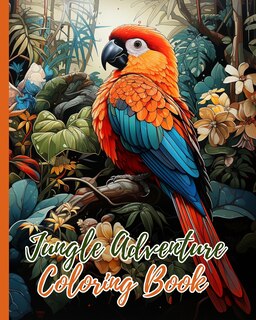 Couverture_Jungle Adventure Coloring Book