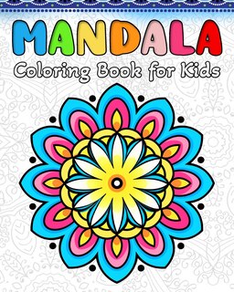 Front cover_Mandala Coloring Book for Kids