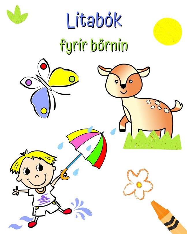 Front cover_Litabók fyrir börnin