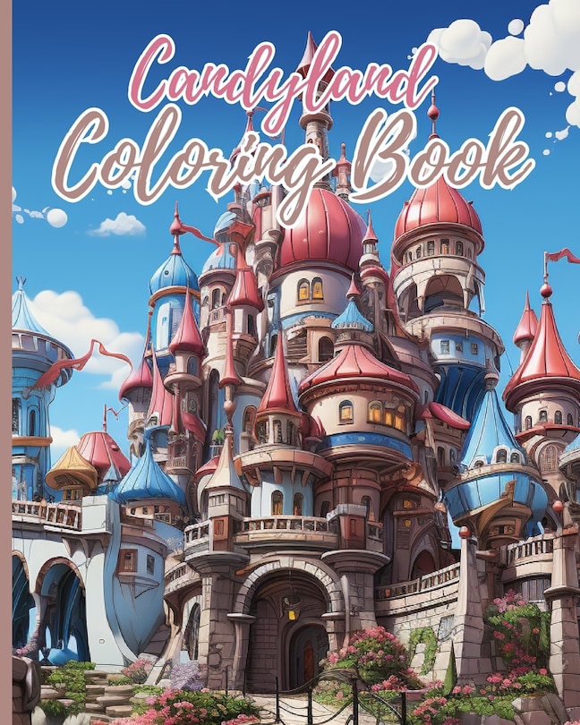 Front cover_Candyland Coloring Book