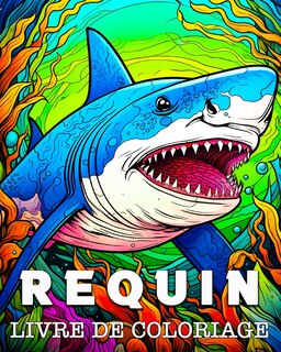 Front cover_Requin Livre de Coloriage
