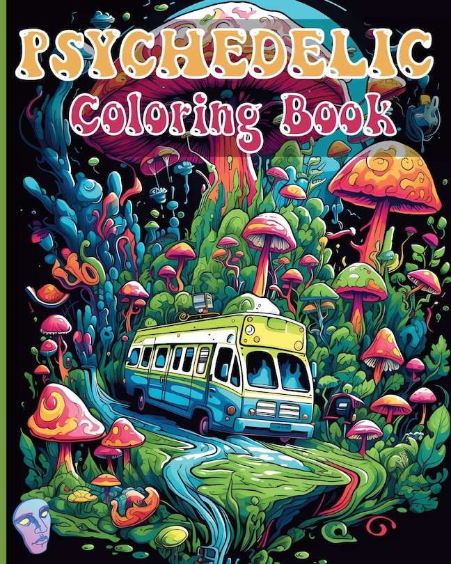 Couverture_Psychedelic Coloring Book